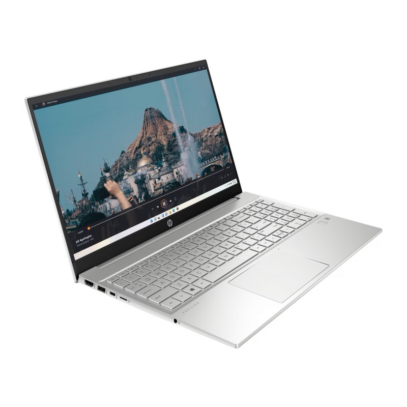 Laptop 14-15" - HP Pavilion 15-eh3003no 15.6" Full HD Ryzen 5 8GB 256GB SSD Win 11 Natural Silver