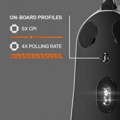 Gamingmus - SteelSeries Prime Gamingmus 18000 CPI (2000 DPI) RGB
