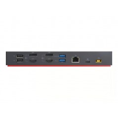 Dockningsstation Lenovo - Lenovo ThinkPad Hybrid USB-C och USB-A universell dockningsstation utan AC-adapter (beg)