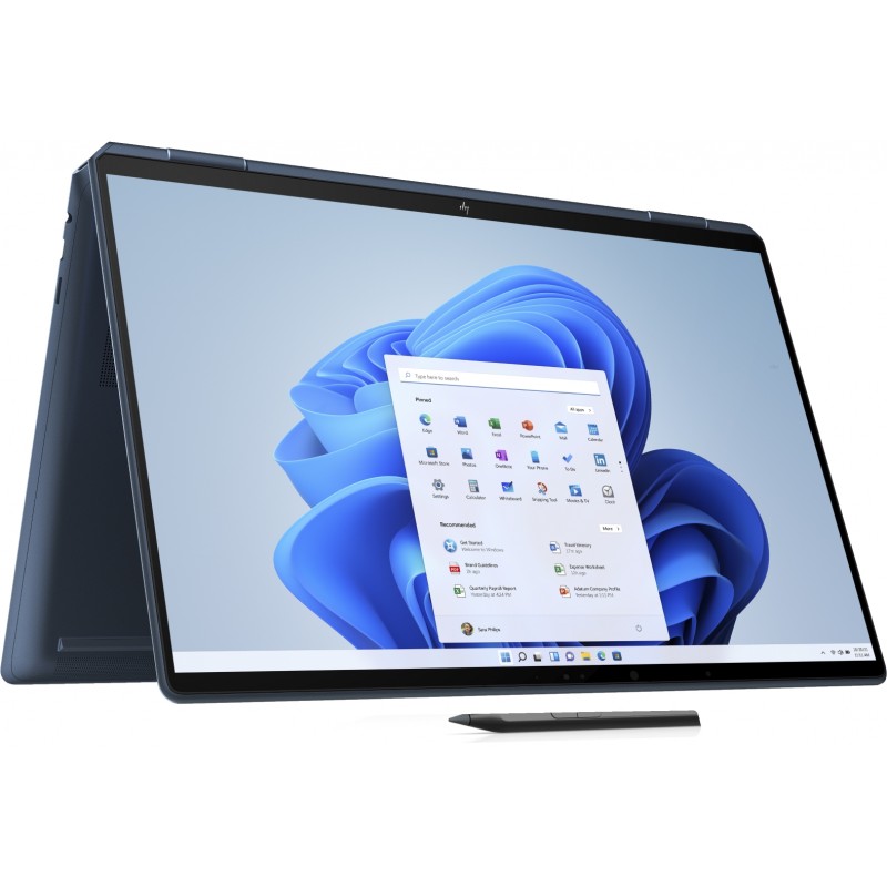 Laptop 16-17" - HP Spectre x360 16-f2088no 16" 4K+ OLED Touch i7 13th 32GB 1TB A370M W11 Nocturne Blue
