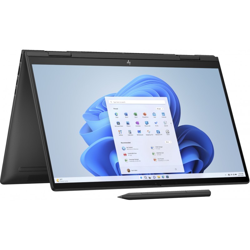 Laptop 14-15" - HP ENVY x360 15-fh0035no 15.6" Full HD Touch Ryzen 7 16 GB 512GB SSD Windows 11 Nightfall Black