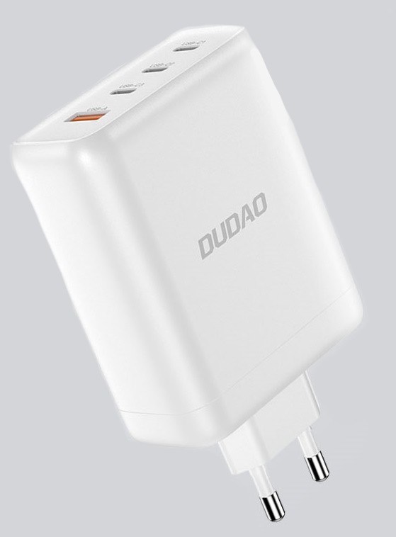 Goobay Snabbladdande strömadapter GaN med USB-C PD 140W 3x USB-C och 1x USB-A