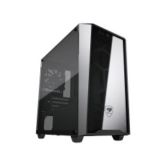 Komponenter - Cougar MG120-G Mini Tower-chassi med sida i härdat glas