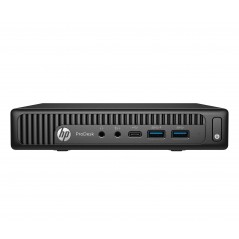 Stationär dator begagnad - HP ProDesk 600 G2 Mini i5 (gen6) 8GB 128GB SSD Win10 Pro (beg)