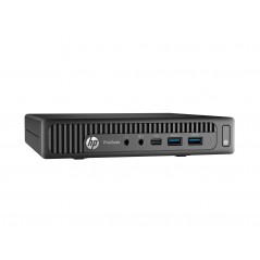 Stationär dator begagnad - HP ProDesk 600 G2 Mini i5 (gen6) 8GB 128GB SSD Win10 Pro (beg)