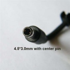 Dell laddare - Dell original 65W datorladdare 4.5 x 3.0 mm small tip (begagnad)