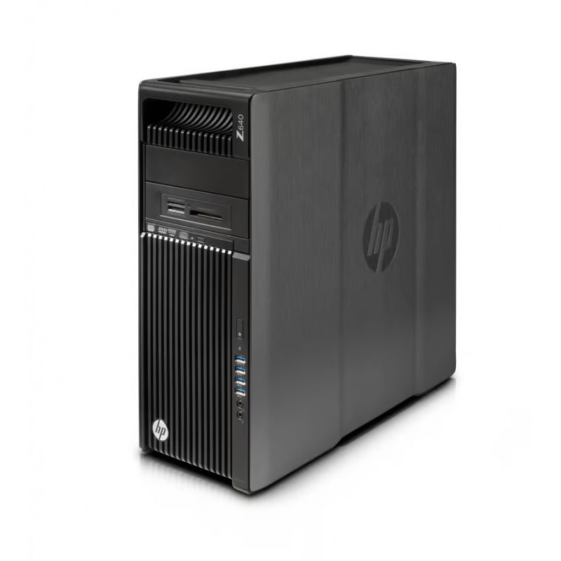 Stationär dator begagnad - HP Z640 Workstation Xeon E5-2630 v3 32GB 500GB SSD Quadro K4200 Win 10 Pro (beg)