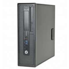 HP Elitedesk 800 G1 SFF i5 8GB 180GB SSD + 500GB HDD Windows 10 Pro (beg)