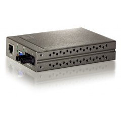 Övrigt nätverk - LevelOne Mediakonverter 1310 nm fiber till Ethernet 10/100BaseTX to 100FX 100mbit SC SM