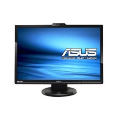 Skärmar begagnade - Asus VK222h 22-tums skärm med inbyggd webbkamera (beg)