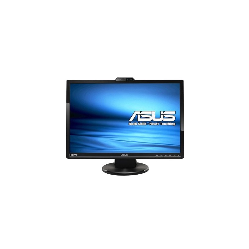 Skärmar begagnade - Asus VK222h 22-tums skärm med inbyggd webbkamera (beg)