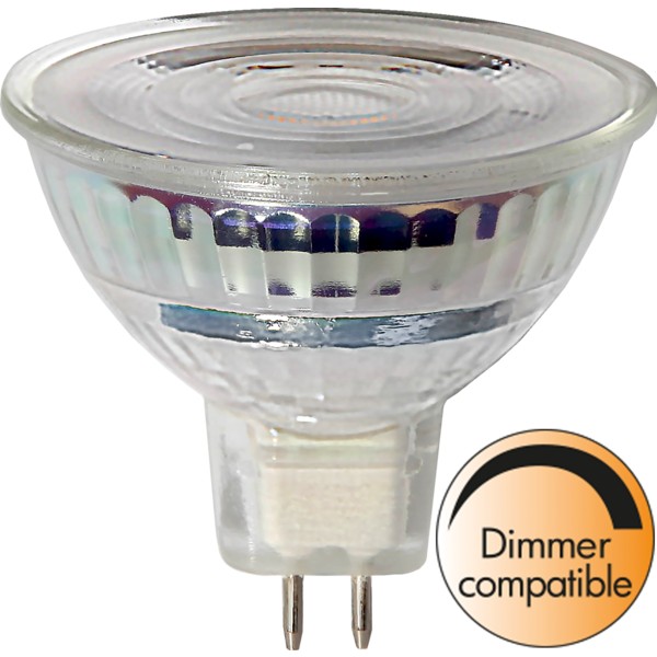 Dimbar LED-lampa sockel GU5.3 MR16 7.5 Watt