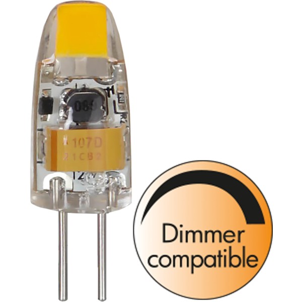 Dimbar LED-lampa sockel G4 HALO-LED 1.1 Watt (10 W)