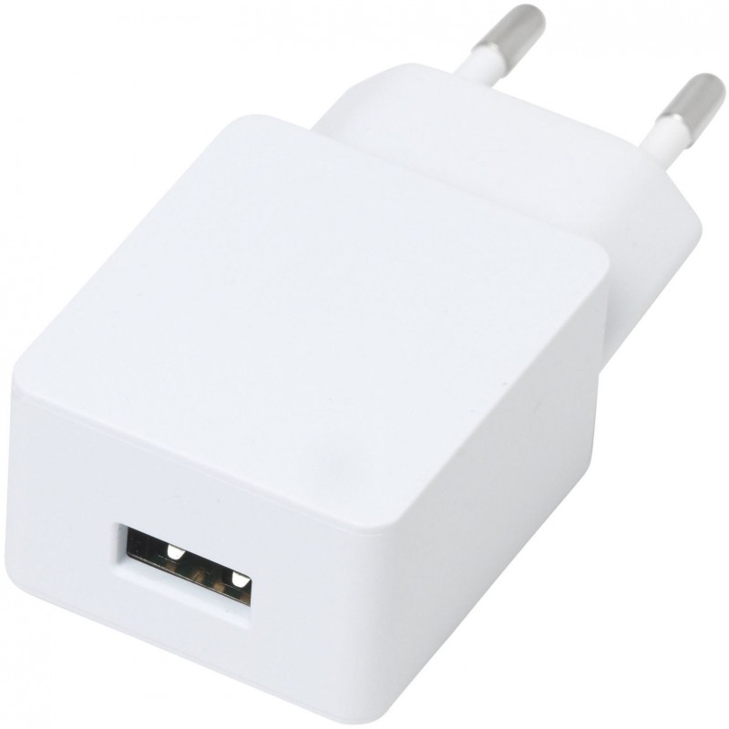 Mobiltillbehör - eStuff USB-väggladdare med 1x USB-A (12 Watt)