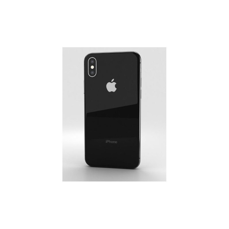 iPhone begagnad - iPhone XS Max 512GB Rymdgrå (beg) (sprucken baksida med skal på)