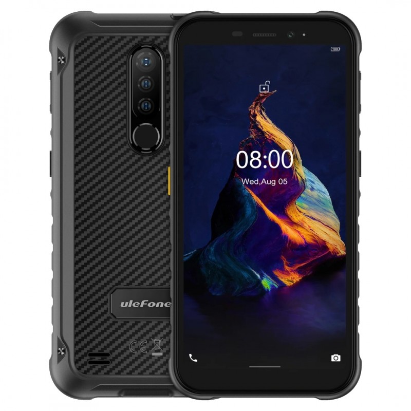 Sony, Nokia, OnePlus, Motorola, CAT begagnad - Ulefone Armor X8 stöttålig smartphone (beg) (D-klass)