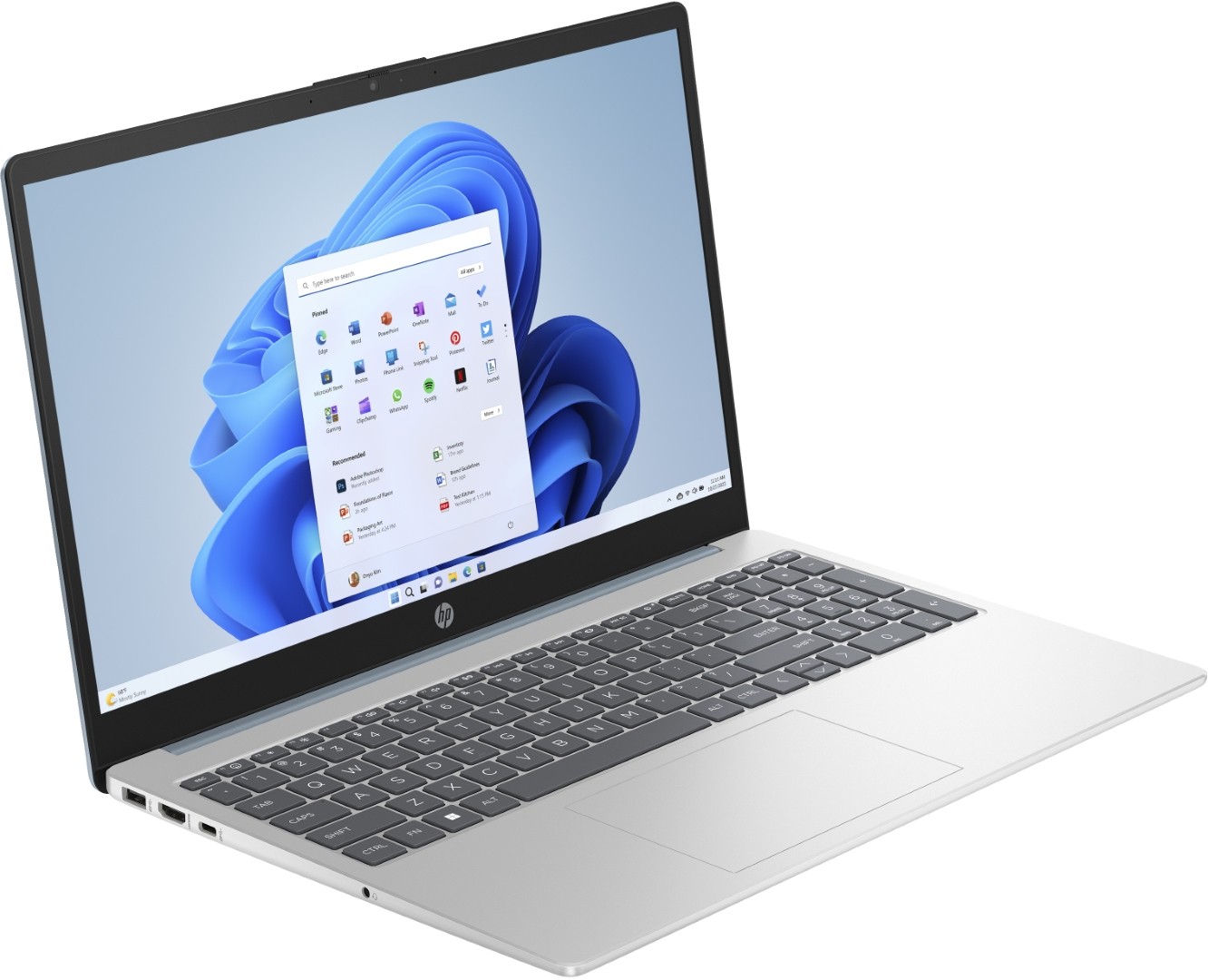 HP 15-fc0067no 15.6" Full HD Ryzen 5 8GB 512GB SSD Win 11 Natural Silver