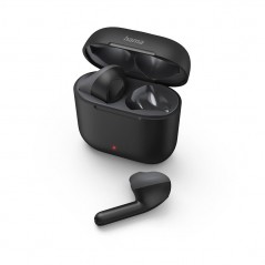 In-ear - Hama Freedom True Wireless In-Ear BlueTooth Headset, vit/svart/rosa