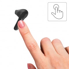 In-ear - Hama Freedom True Wireless In-Ear BlueTooth Headset, vit/svart/rosa