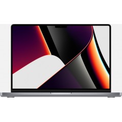 Begagnad MacBook Pro - MacBook Pro 2021 14" M1 Pro 16GB 512GB SSD Rymdgrå (beg med små märken skärm & liten buckla lock)
