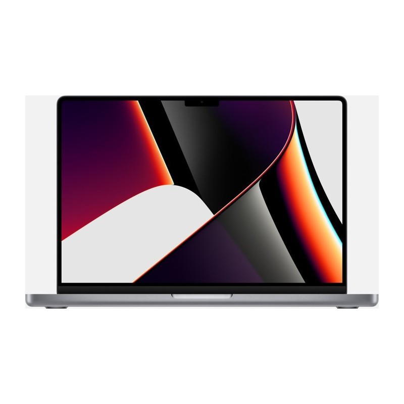 Begagnad MacBook Pro - MacBook Pro 2021 14" M1 Pro 16GB 512GB SSD Rymdgrå (beg med små märken skärm & liten buckla lock)