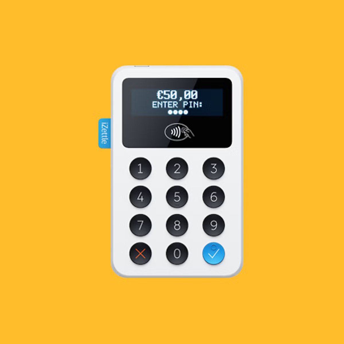 iZettle (Zettle) Reader V1 portabel kortterminal (beg) - iZettleRea...