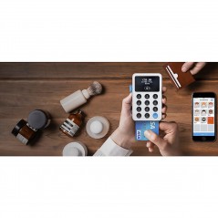 Övrigt att fynda - iZettle (Zettle) Reader V1 portabel kortterminal (beg)