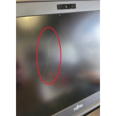 Laptop 14" beg - Fujitsu Lifebook U748 14" Full HD i5 (Gen8) 8GB 256GB SSD Win11 Pro (beg med repa skärm)
