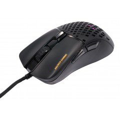 Paket tangentbord & mus gaming - Deltaco RGB 4-i-1 gamingset med mekaniskt tangentbord, headset, mus & musmatta