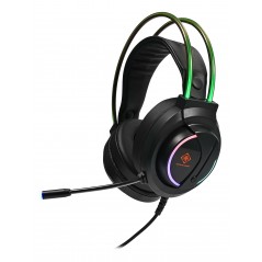 Paket tangentbord & mus gaming - Deltaco RGB 4-i-1 gamingset med mekaniskt tangentbord, headset, mus & musmatta