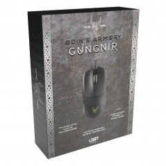 Gamingmus - L33T-Gaming Gungnir gamingmus med RGB
