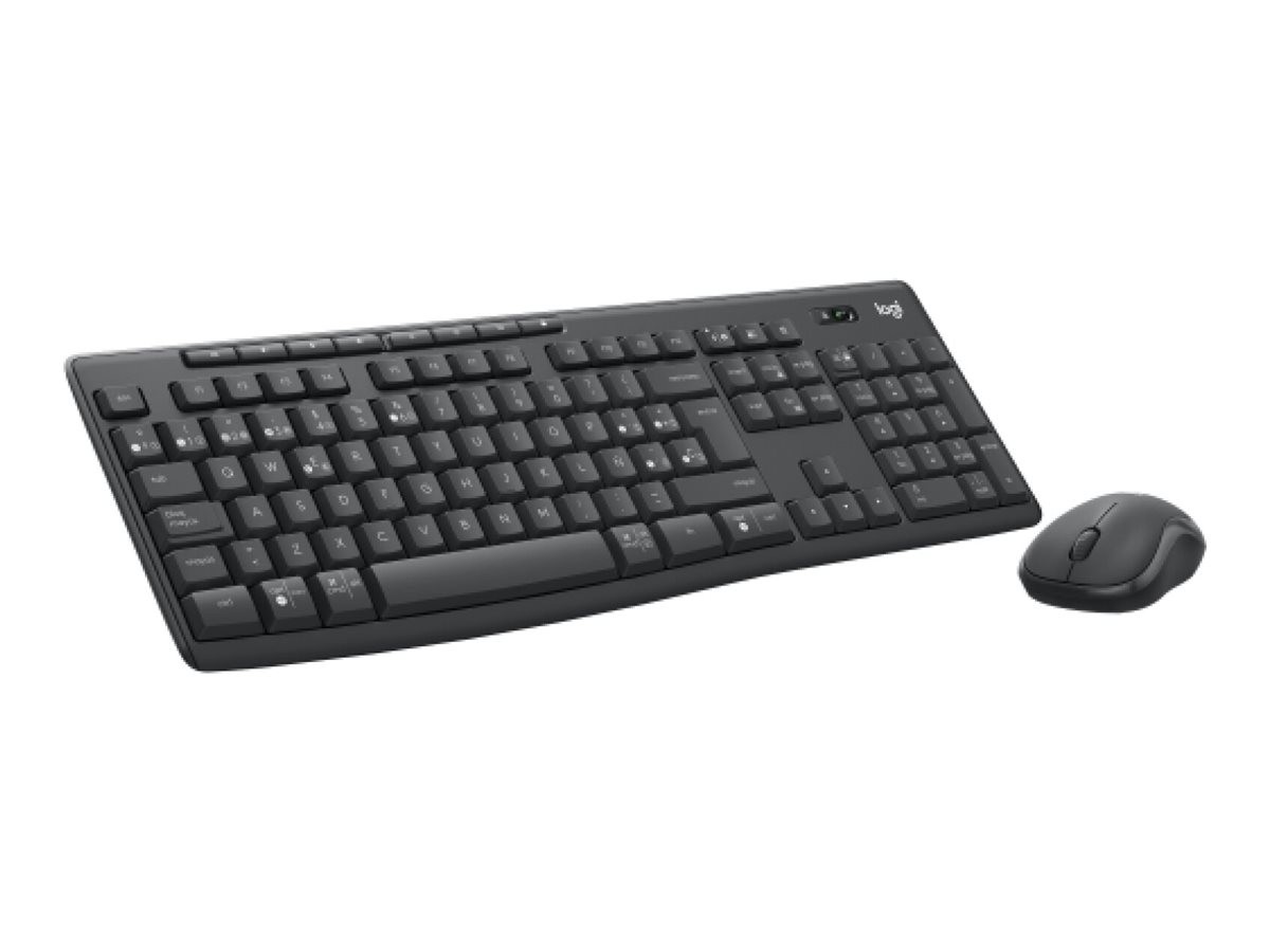 Logitech MK370 trådlöst tangentbord och mus med Logi Bolt och Bluetooth