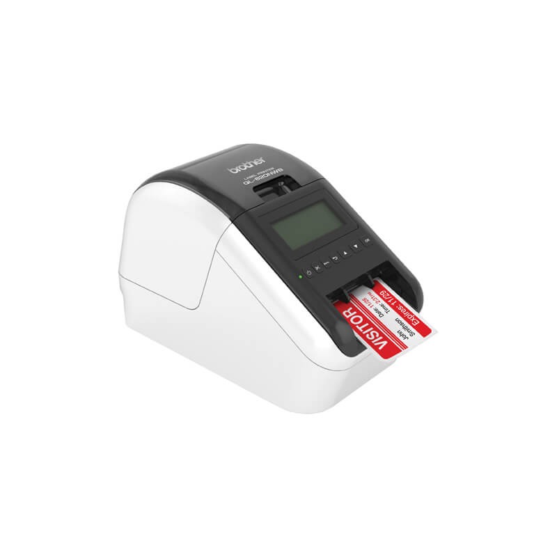 Skrivare/Printer & scanner - Brother QL820NWB trådlös etikettskrivare (beg)