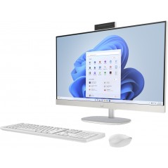HP All-in-One 27-cr0037no 27" Full HD Ryzen 5 8GB 512GB SSD Win 11 demo