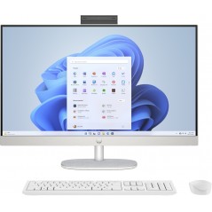 HP All-in-One 27-cr0037no 27" Full HD Ryzen 5 8GB 512GB SSD Win 11 demo