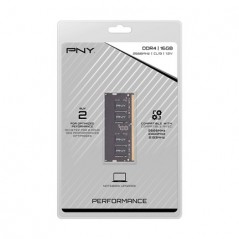 RAM-minnen - PNY 16GB DDR4 RAM-minne SO-DIMM (2666MHz) till laptop
