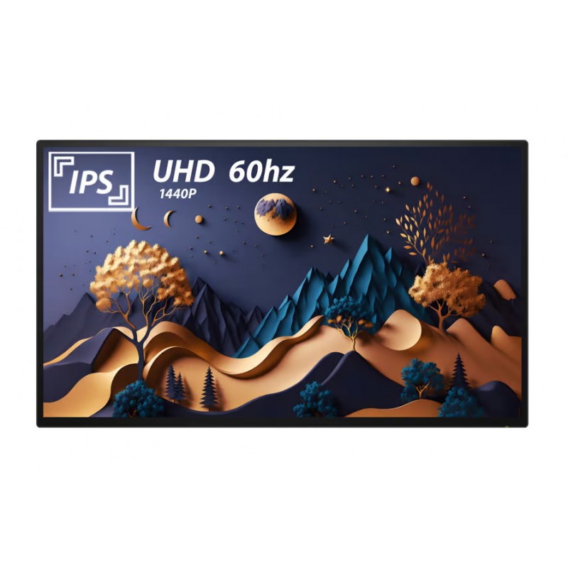 Skärmar begagnade - Voxicon D32QO 32" 2560x1440 IPS-skärm (beg utan fot - kan köpas separat)