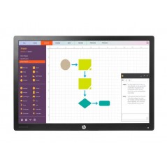 HP EliteDisplay E242 24-tums skärm med IPS-panel (beg utan fot - kan köpas separat)