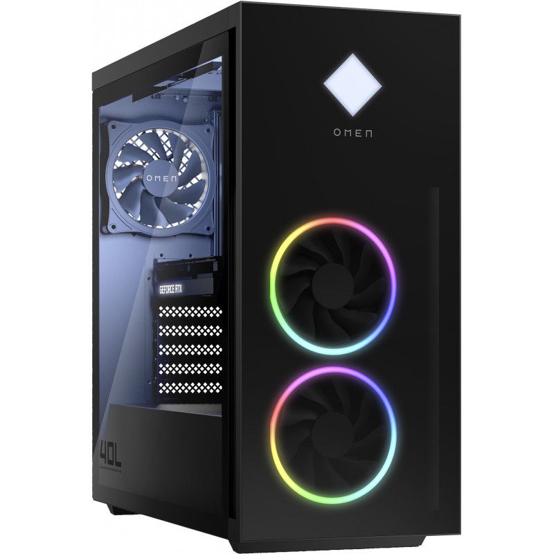 Speldator Stationär - HP Omen 40L GT21-1475no i5 (gen 13) 16GB 512GB SSD RTX 4070 Ti 12GB Win 11
