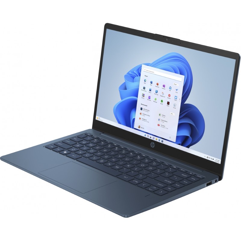Laptop 14-15" - HP 14-ee0875no 14" Full HD i5 (gen 13) 16GB 512GB SSD Win 11 Waterfall Blue
