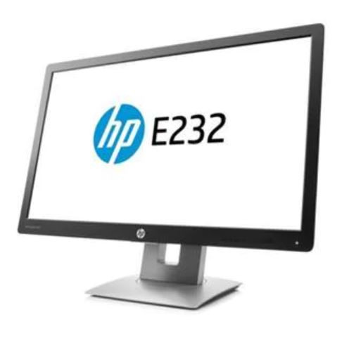 HP EliteDisplay E232 23" LED-skärm (beg med repa ram)