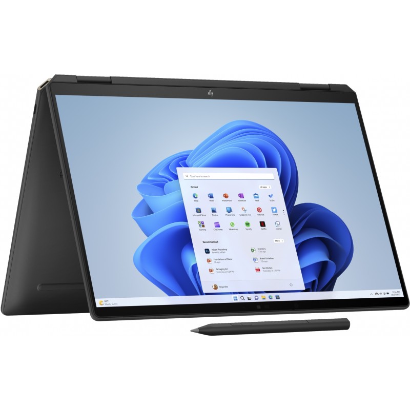 Laptop 14-15" - HP Spectre x360 2-in-1 14-eu0060no 14" OLED 2.8K Touch Ultra 7 16GB 512GB SSD Win 11 Nightfall Black