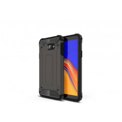 Skal och fodral - Armor Guard Hybridskal till Samsung Galaxy J4+ Plus (grått)