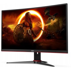 25 - 34" Datorskärm - AOC C27G2E 27" curved gamingskärm med 165 Hz och VA-Panel