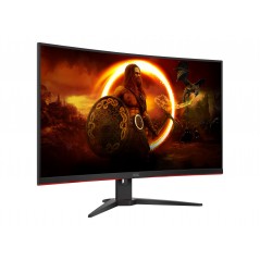 25 - 34" Datorskärm - AOC CQ32G2SE 32" curved gamingskärm med 165 Hz och VA-panel