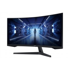 25 - 34" Datorskärm - Samsung Odyssey G5 C34G55 34" curved gamingskärm med 165 Hz och VA-panel 3440x1440