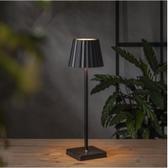 Utomhusbelysning - Laddningsbar bordslampa för inom- och utomhusbruk 38cm