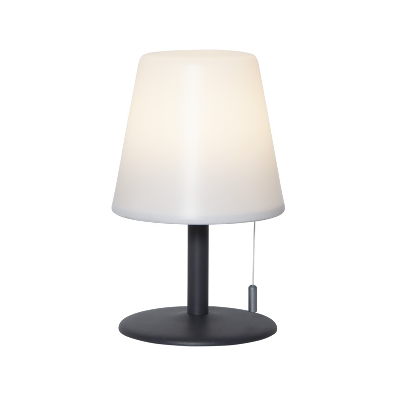 Utomhusbelysning - Laddningsbar bordslampa för inom- och utomhusbruk 26cm