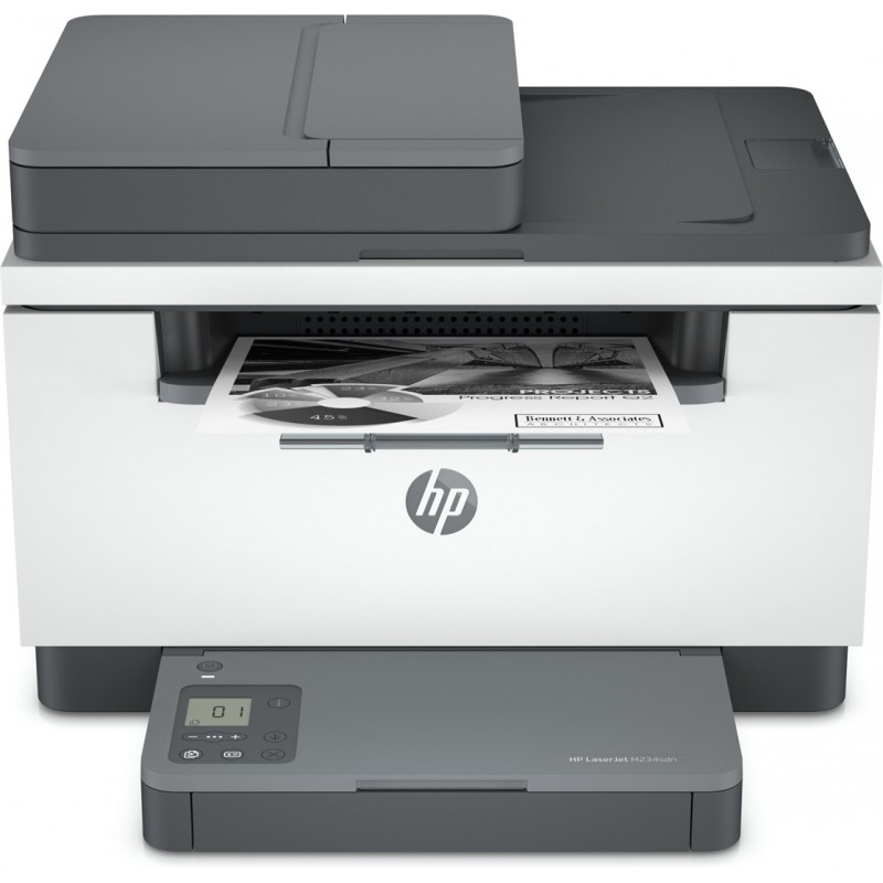 Laserskrivare - HP LaserJet M234sdn svartvit allt-i-ett laserskrivare Print/Copy/Scan to mail, USB/LAN