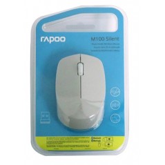 Trådlös mus - Rapoo M100 Silent trådlös bluetooth mus med Multi-Mode